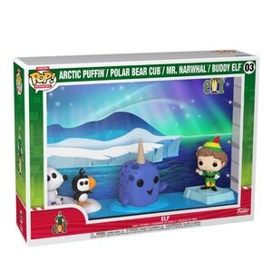 Funko Pop! Moment Deluxe: Elf - Narwhal Scene Vinyl Figures